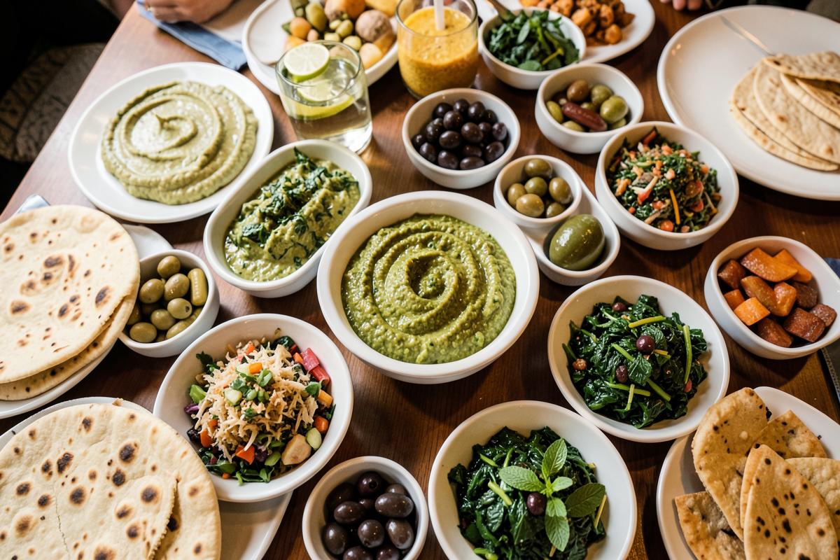 Building the table: mezze, sides and drinks to serve with shawarma