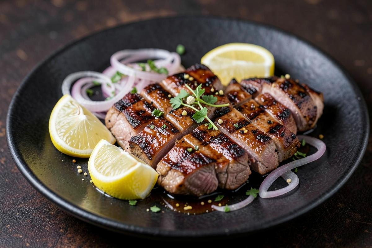 Shawarma spiced lamb chops