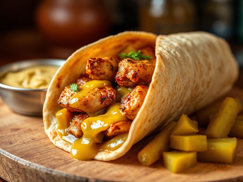 Lebanese shawarma